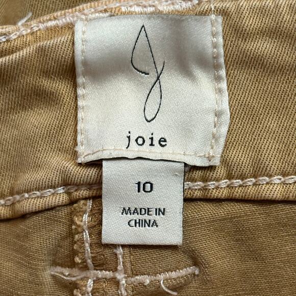 Joie Tan Tencel High Rise Straight Leg Cargo Pants 10 - Picture 9 of 14